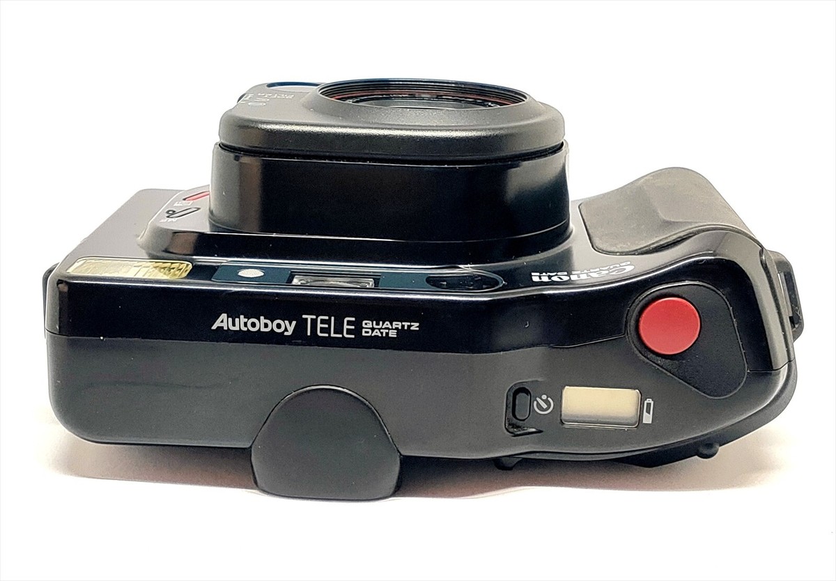 Canon Autoboy Tele Quartz Date Point & Shoot 35 mm Film Camera As