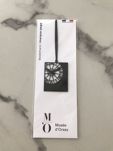 Metal Clock Bookmark From Musee d’Orsay Museum Store