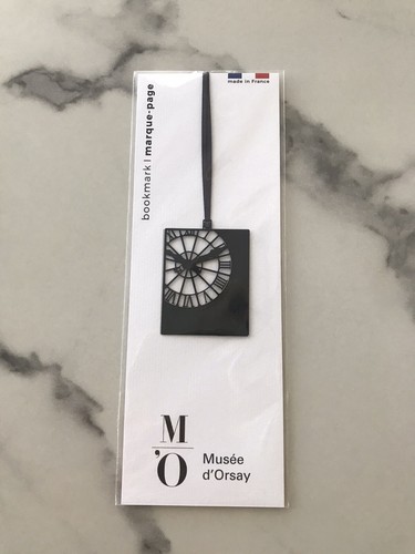 Metal Clock Bookmark From Musee d’Orsay Museum Store - Afbeelding 1 van 2