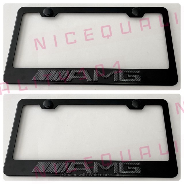 Carbon Fiber License Plate Frame FITS MERCEDES AMG GT 63 R C eBay