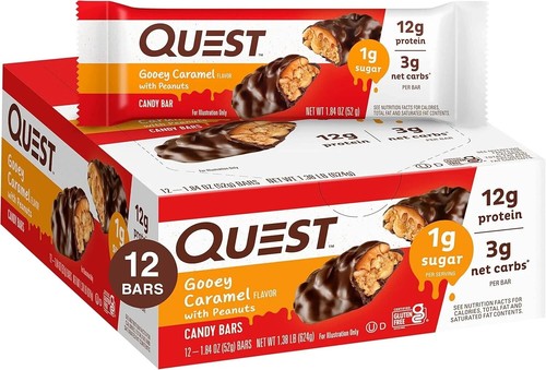 Quest Nutrition Proteinriegel ketofreundlich, 12 Stück kostenloser Versand weltweit - Bild 14 von 21