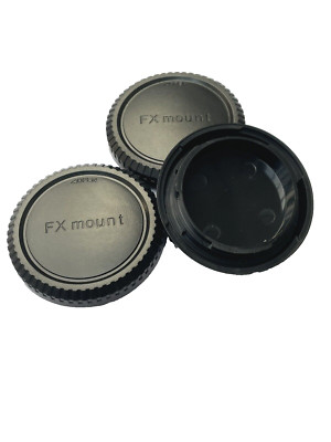 3x Fujifilm X-Mount Kamera Body Caps - für Fuji X-T4 X-T3 X-PRO3 X-E4 X-H2