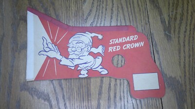 vintage advertising Standard Red Crown gas promotion paper play pop never used