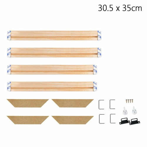 DIY Sturdy Wood Bar Stretcher Strip Art Frame For Canvas Painting Multiple Sizes - Picture 54 of 82