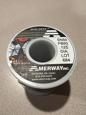 50/50 Amerway Onyx Solder in 1# Rolls (5 Roll Pack)