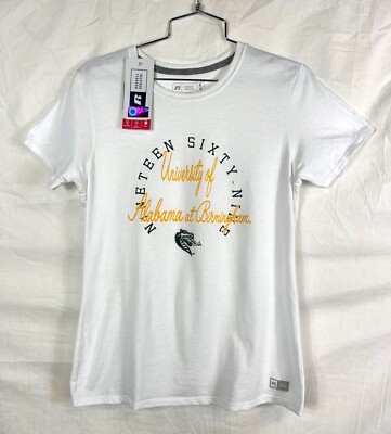 UAB BIRMINGHAM BLAZERS NCAA WOMENS LADIES WHITE T-SHIRT S M L XL FREE SHIPPING