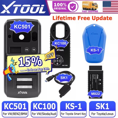 XTOOL Key Programming Tools Work with X100PADS/X100PAD3/IK618/X100MAX Full Set