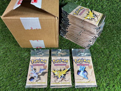 BOX FRESH MINT CONDITION | Pokemon Fossil Booster Pack Long Crimp