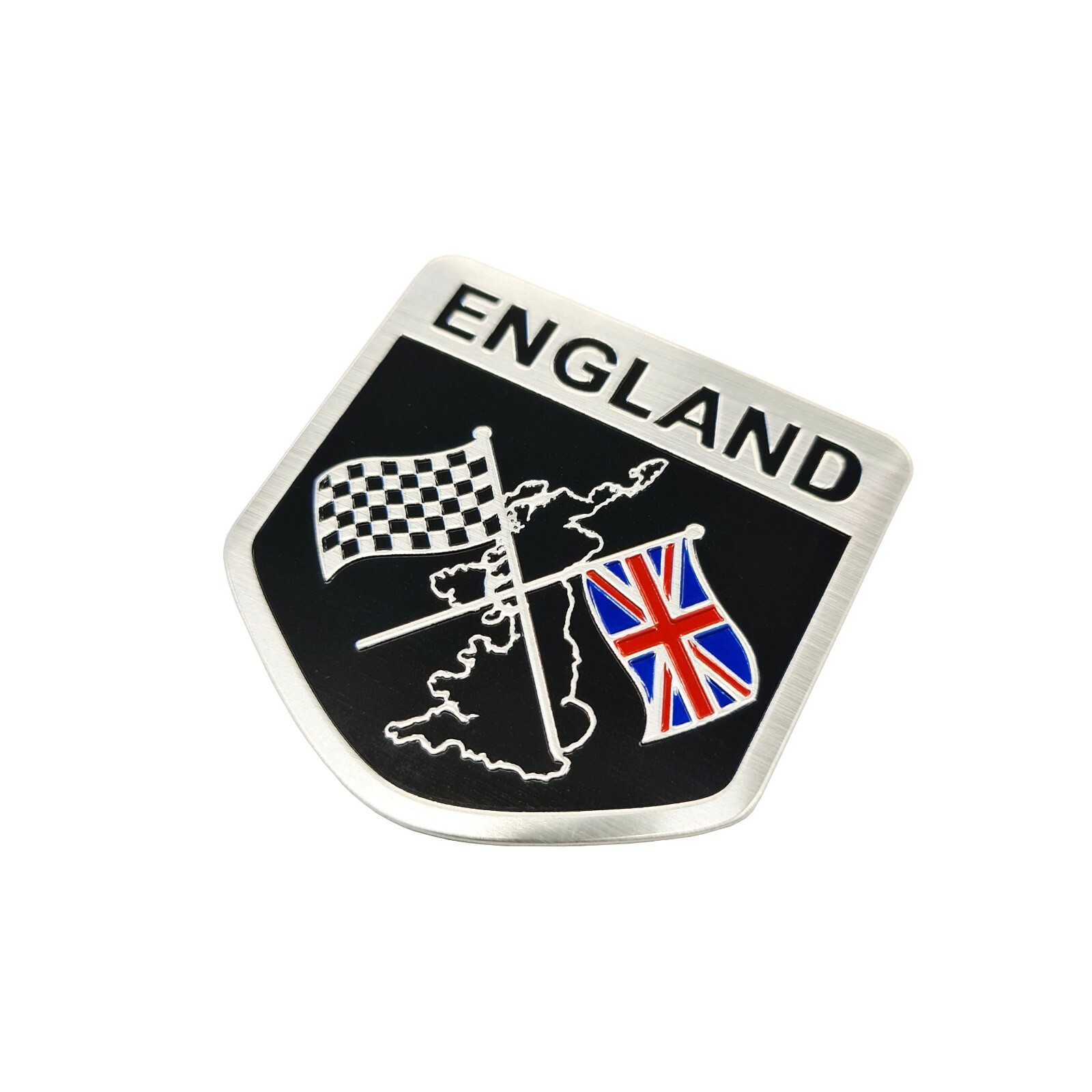Image 91 - England-Racing-Badge-Emblem-Badge-Motorsport-Union-Jack-Mini-Jaguar
