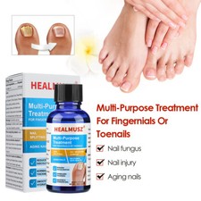 HEALMUSZ Antibacterial Fungal Nail Treatment Nail Repair Essential Oil Serum USA