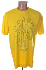 BRAZIL 2011/2012 FOOTBALL CORE TEE SHIRT NIKE SIZE L ADULT