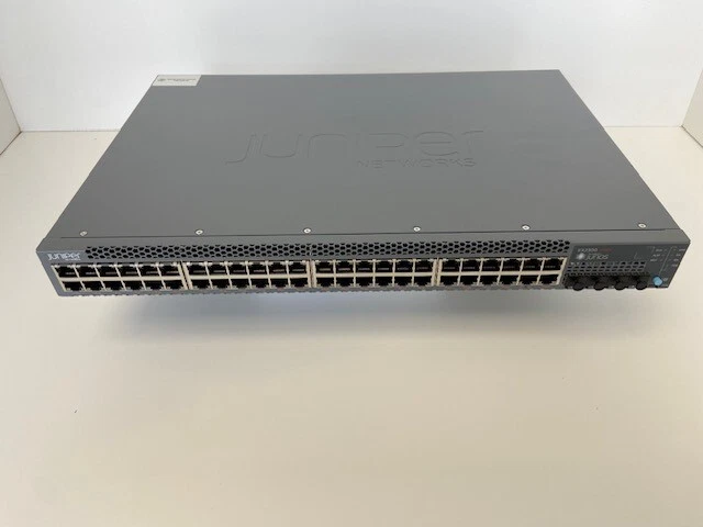 Conmutador JNP Juniper EX2300-48P con conmutador Ethernet PO 10/100/1000BASE-T de 48 puertos Foto 3 de 4