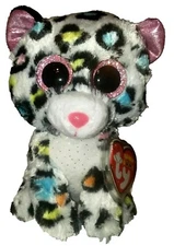 Ty Beanie Boos - TILLEY the Leopard (Claire's Excl.) 6" NEW MWMTs Stuffed Toy 