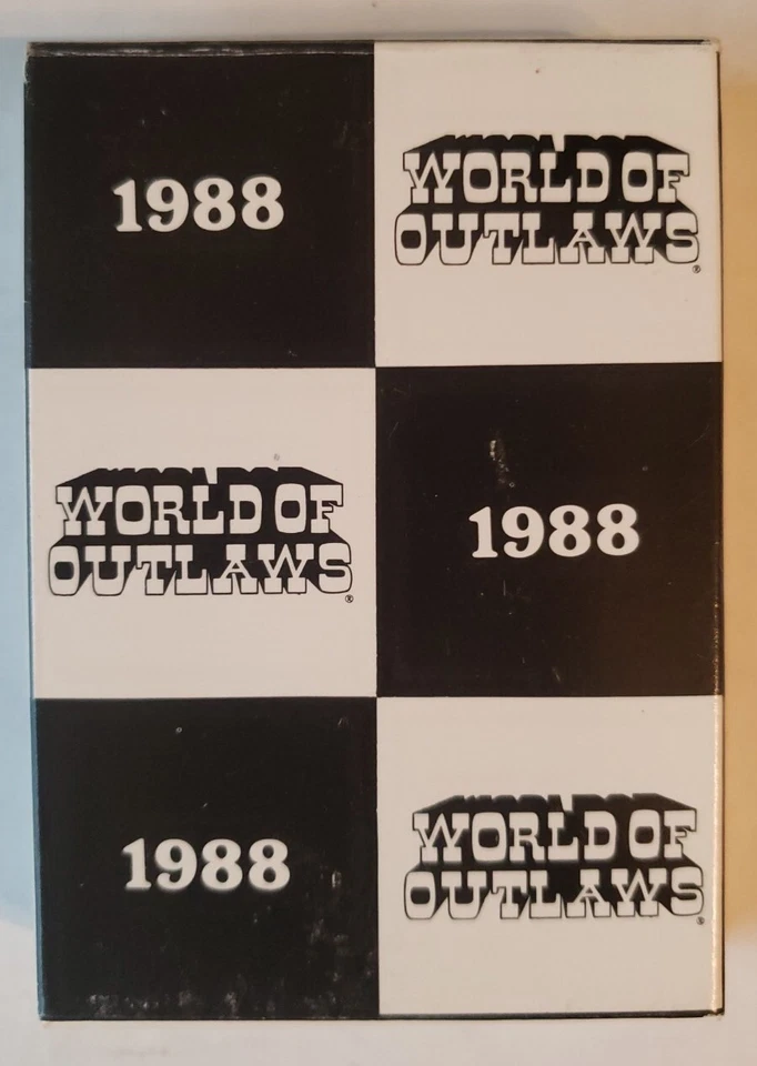 1988 WORLD OF OUTLAWS CARD SET ~ W/ JEFF GORDON 2ND YEAR RC ROOKIE ~ BRAND NEW - Image 2 of 4