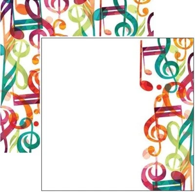 Musicality - Musical Interlude, scrapbook paper, DS, Reminisce MUS005