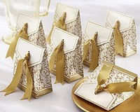 Gold Ribbon Wedding Favor Boxes, New, Free Shipping on sale Gold Ribbon Wedding Favor Boxes, New, Free Shipping on sale