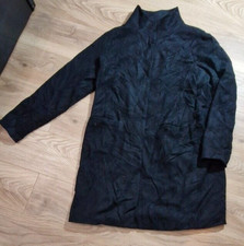 Vintage Women's Old Navy Wool Coat, Black, Knee Length, Size 2xl Tall