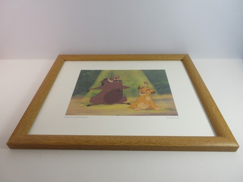 Vintage Disney’s Lion King 1994 'No Rules, No Responsibilities' Framed Art Print - Picture 3 of 5