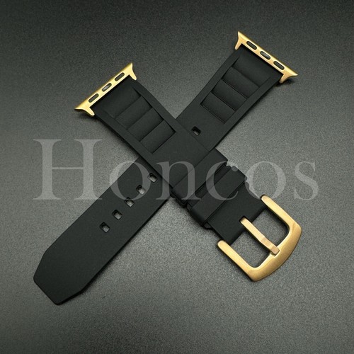 38 40 41 42 44 45 47 49MM RM Estilo Goma Suave Apple Watch Correa Correa para iWatch - Imagen 11 de 85