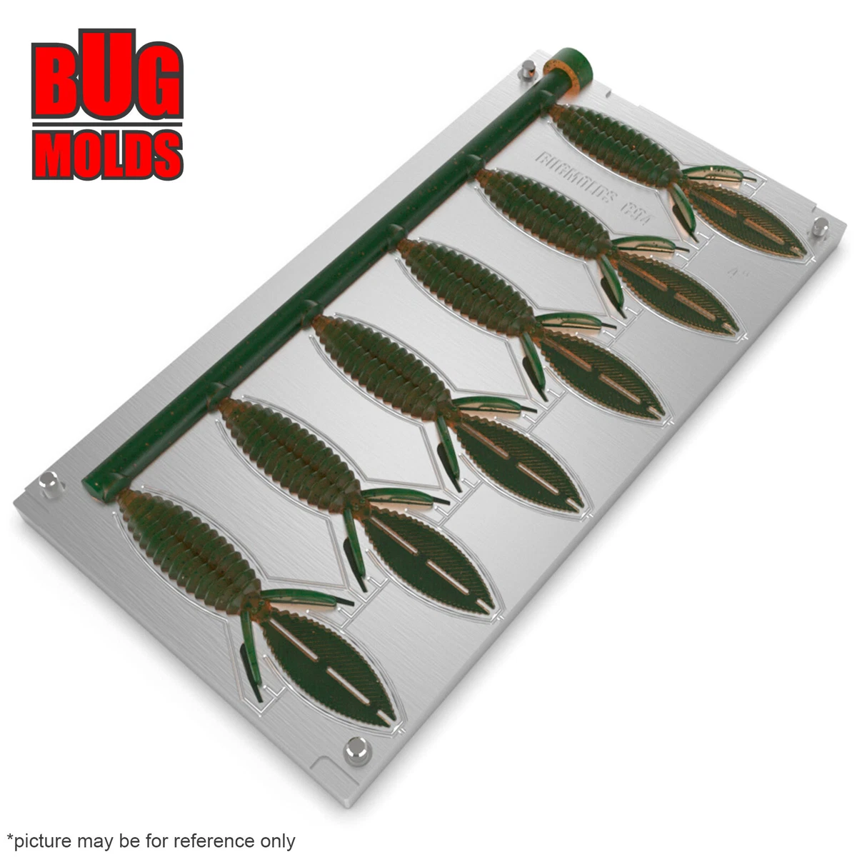 Bait DIY Fishing Mold Soft Plastic Baits Lure Plastisol Bass