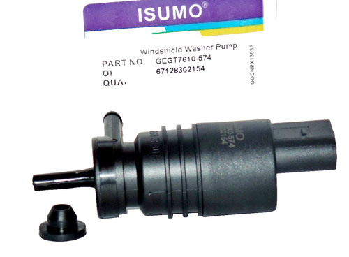 Windshield Washer Pump Fits: OEM#1T0955651 Audi Porsche VW Volkswagen 1997-2019 - Picture 2 of 3