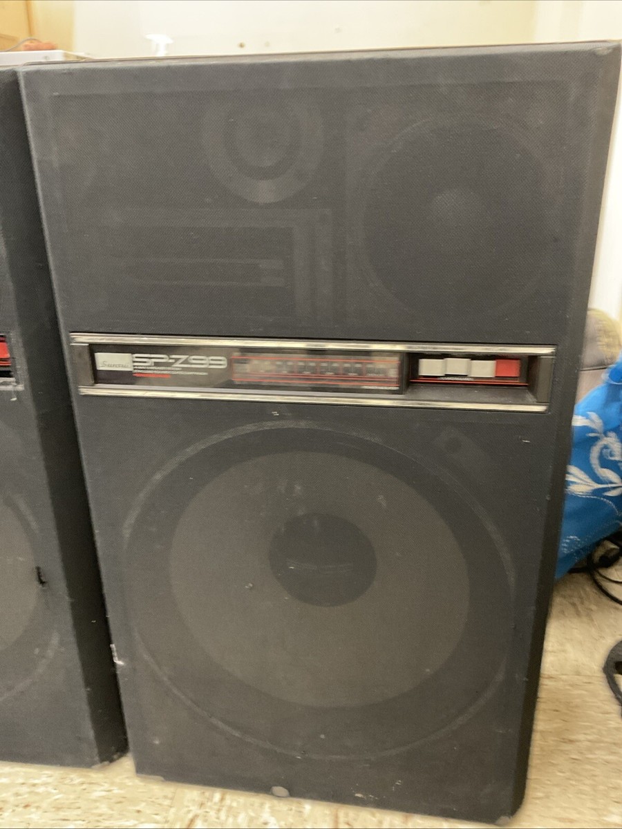 Pair Sansui SP-Z99 vintage speakers 4 Way 5 Speaker System | eBay