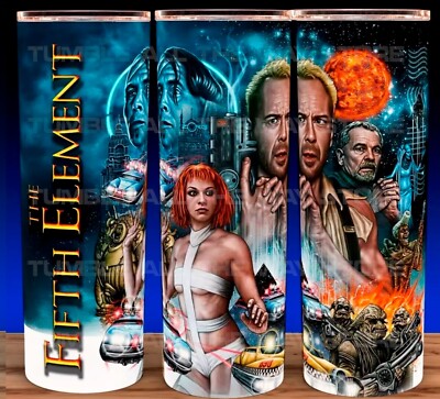 The Fifth Element 90s Scifi Action Movie Cup Mug Tumbler 20 oz