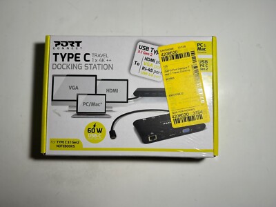Port Connect - Type C Docking Station - NEU