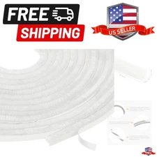Self Adhesive Brush Seal Weather Stripping 1/4" x 9/32" x 16.4ft, Door Brush ...