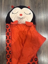 Lady Bird Happy Nappers Sleeping Bag Plush toy red