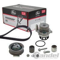 Gates Powergrip ZAHNRIEMEN-SATZ MIT Wasserpumpe Passend FüR Audi A1 A3 A4 A6 TT