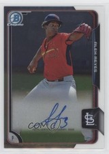2015 Bowman Chrome Prospects Auto Alex Reyes #BCAP-AR Auto 1u6