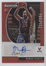 2020 Panini Prizm Draft Picks Prospect Red /199 Mamadi Diakite #PA-MD Auto 0j4v