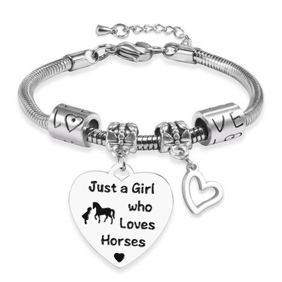 Horse Gifts For Girls, Horse Bracelets, Only A Horse Lovers Bracelet...