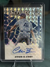 Hyun-Il Choi 2021 Mosaic Scripts Prizm Auto SCR-HC Dodgers *Panini SEALED*