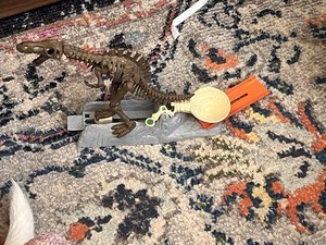 Circuit auto voiture hot wheels dinosaures dinos - Jeux & Jouets