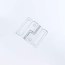 20Sets 20Mm Plastic Buckles Front Closure Hook  Clasp Fasteners Sew on Clothes