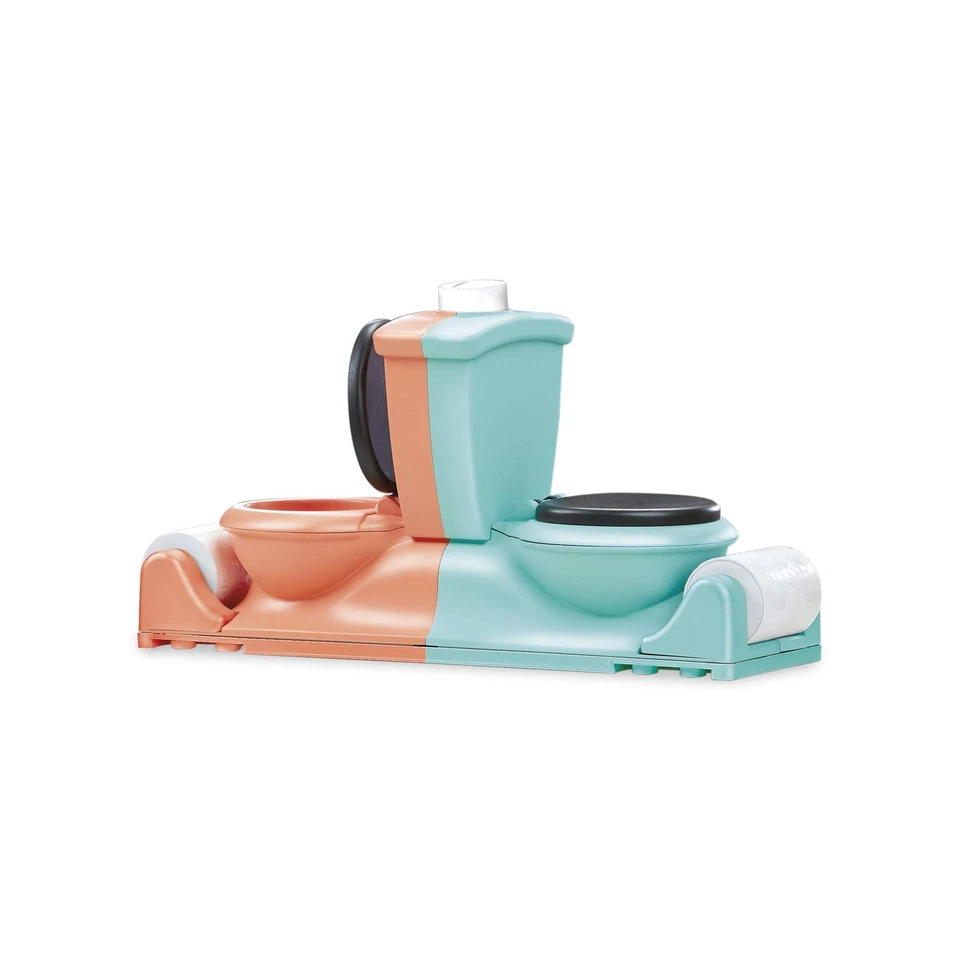 Hasbro Gaming Toilet Trouble Flushdown Kids Game Water Spray Ages 4+ - Image 2 of 4