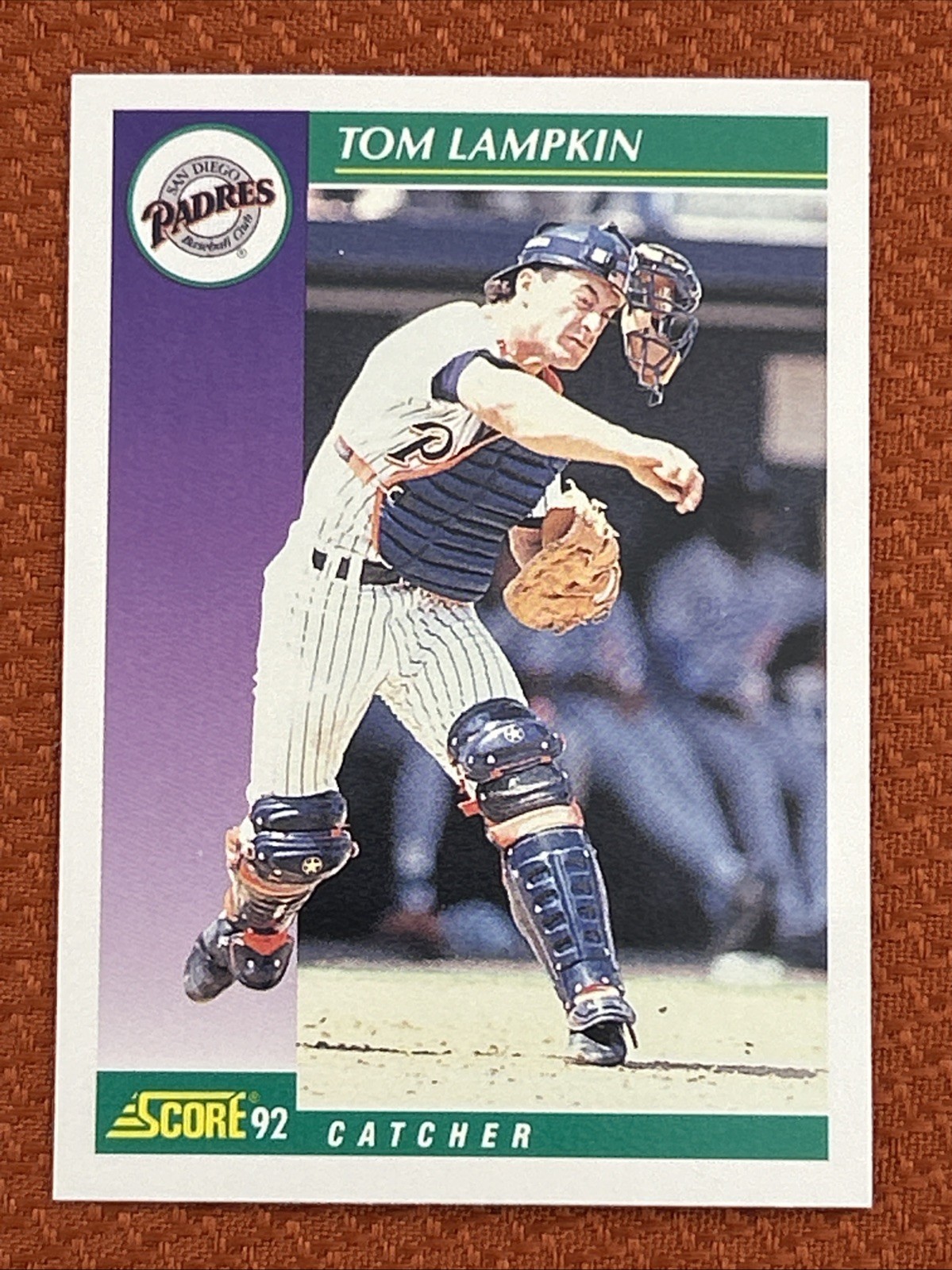 1992 Score - Tom Lampkin #338