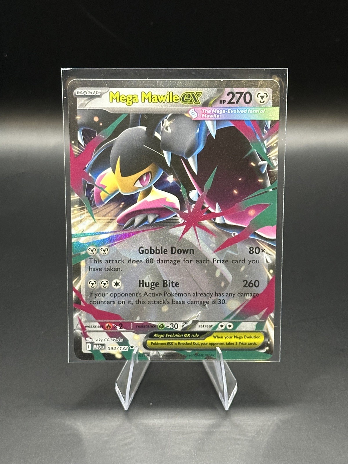 Mega Mawile ex Double Rare ME01: Mega Evolution 094/132 NM