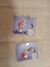 Lot Of (2) Pair Claire’s Butterfly Drop Earrings NWT MSRP/lot $26