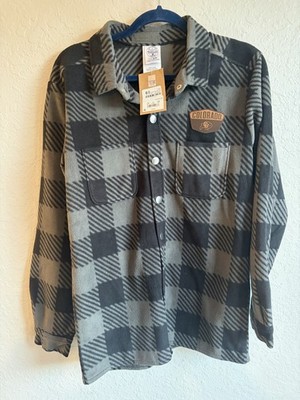 NWT Colorado Buffaloes Rivalry Threads Fleece Button Up Shirt - Men s Small