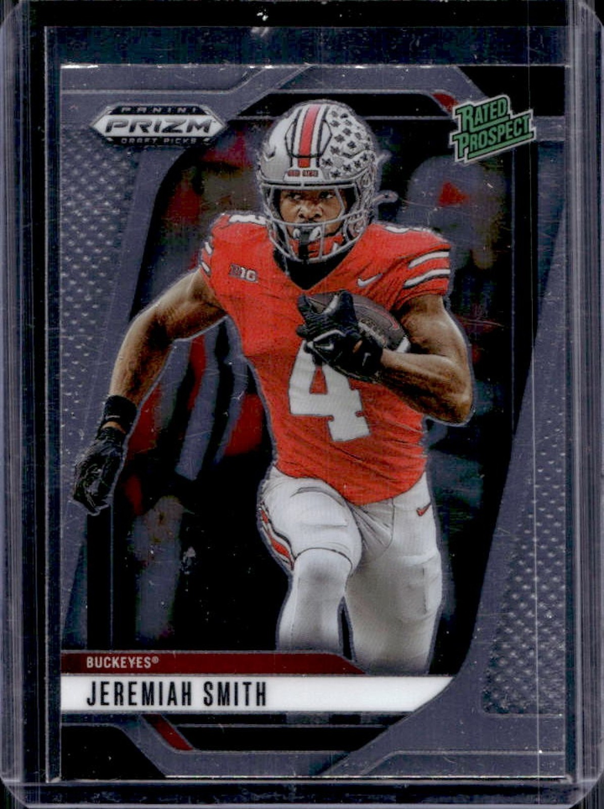 2025 Panini Prizm Draft Picks Jeremiah Smith Rated Prospect #160 Buckeyes