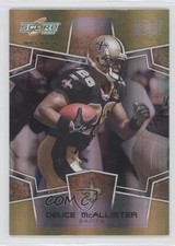 2008 Score Select Gold Zone 1/50 Deuce McAllister #194 0b5