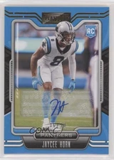 2021 Panini Playbook Rookie Gold Signatures /99 Jaycee Horn #143 Rookie Auto RC