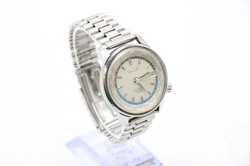 T Vintage Gents Automatic Seiko World Time Wristwatch Not Working