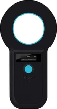 Smoostart Microchip Scanner, 1000 Records 6.61 x 3.46 x 0.59 inch, Black 