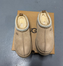 UGG Tazz Sand Suede Platform Slippers - Multiple Sizes