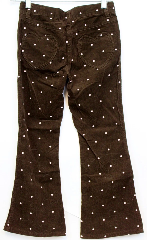 Pantalones de mezclilla Gymboree 2008 más dulces que chocolate pana puntos rosas talla 10 nuevos con etiquetas Foto 3 de 4