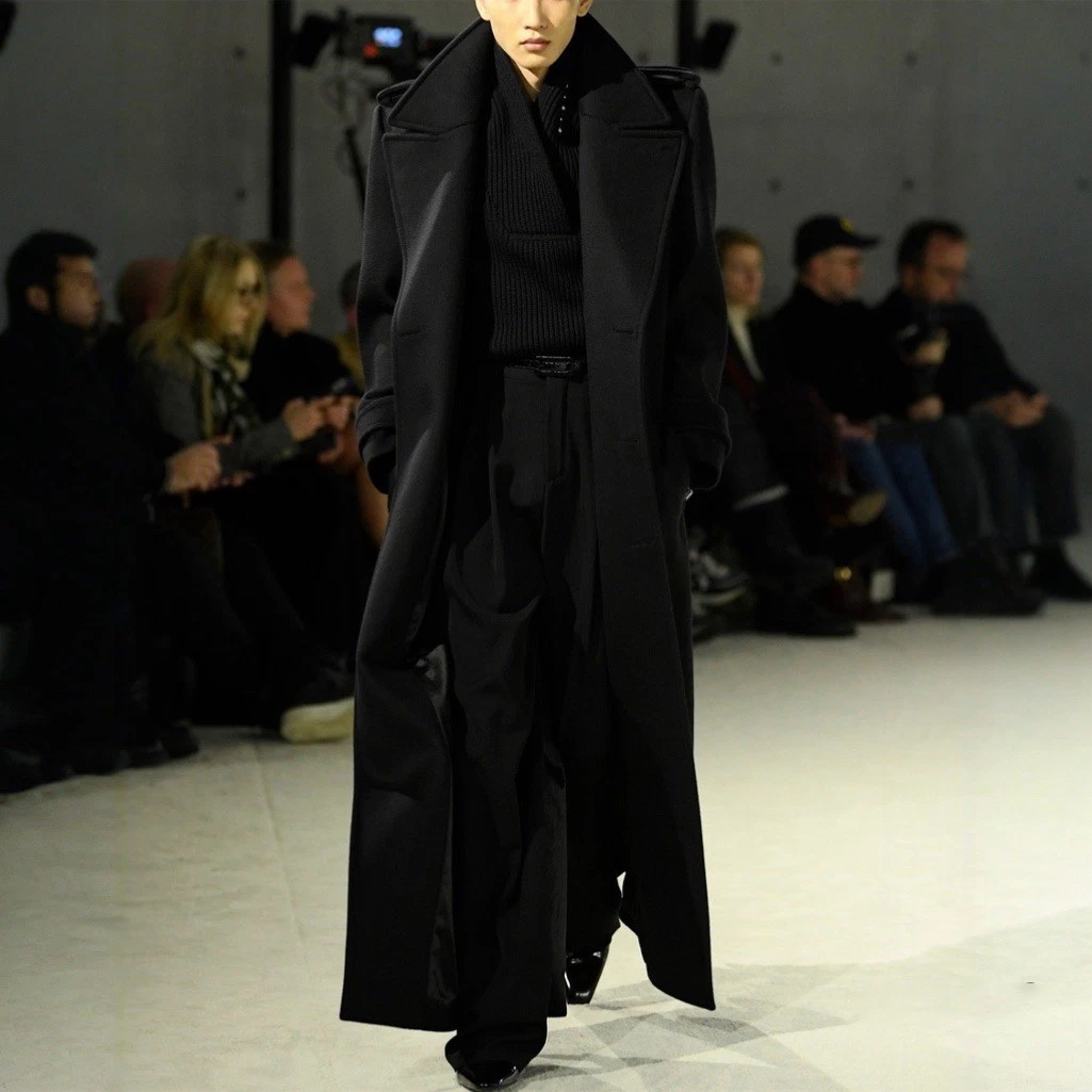 Saint Laurent — Saint Laurent Double Breasted Coat